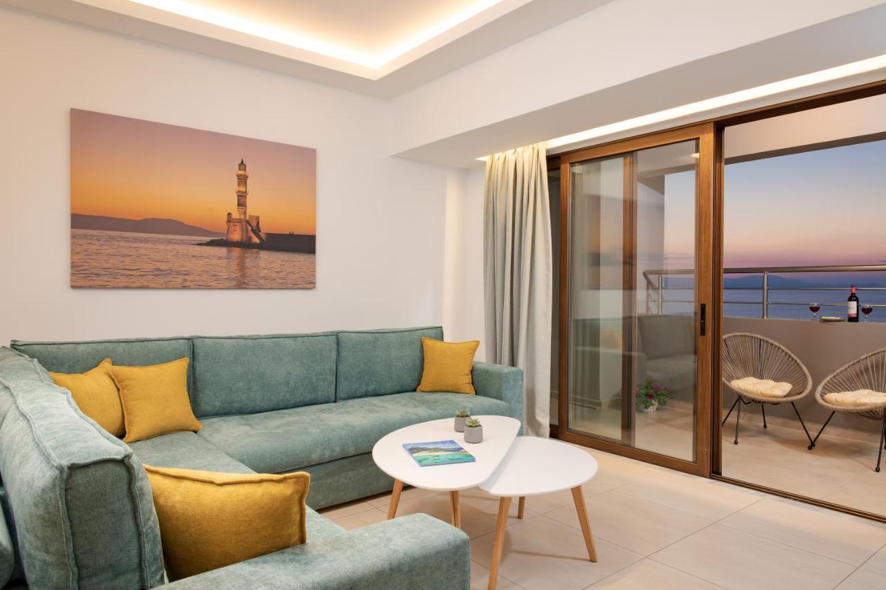 Overview Chania With Sea View And Amazing Sunset Eksteriør bilde