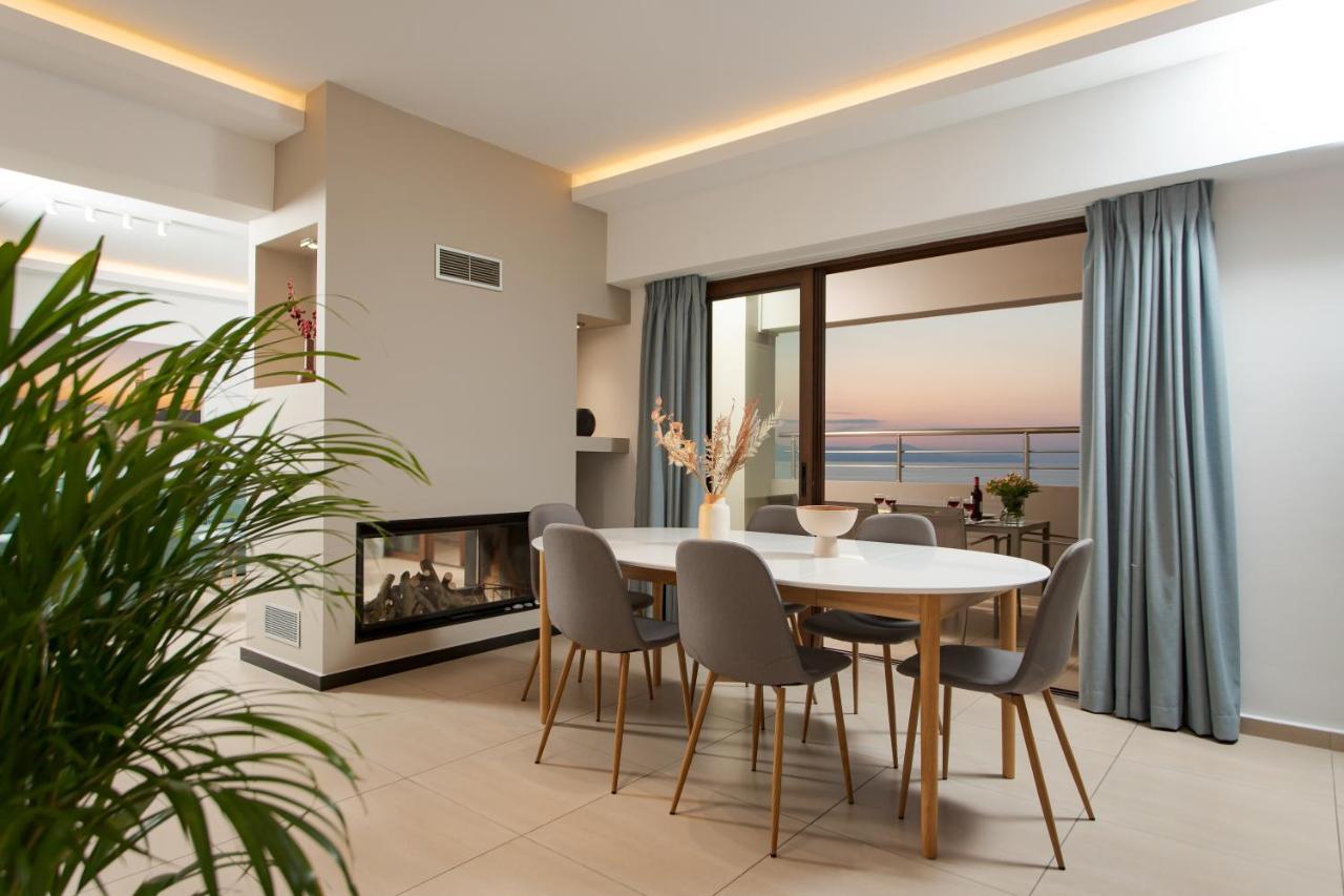 Overview Chania With Sea View And Amazing Sunset Eksteriør bilde